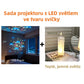 ✨Dynamicky rotující LED projektor
