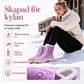 👢Vattentäta snökängor för dam med plyschfoder och skaft i mellanhöjd❄️