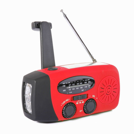 🔋 Multifunkční přenosné nouzové rádio napájené solární energií ☀️📻⚡