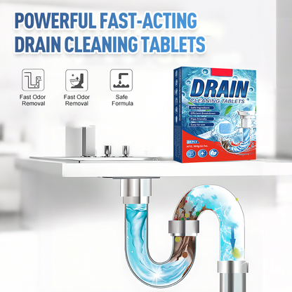 🚰 Tablety na odstraňování ucpaných potrubí