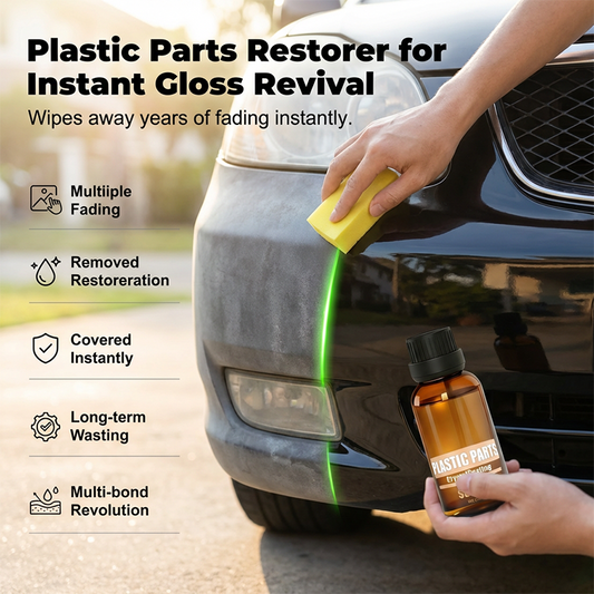 ⏳POSLEDNÍ DEN VÝPRODEJE – SLEVA 50 %🚗💦TrimGloss Pro™ – přípravek na obnovu plastových povrchů v interiéru i exteriéru automobilu s krystalickým povlakem a UV ochranou