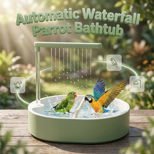 🦜 Elektrická Ptačí Lázeň – Se Sprchou | Skladem 🚿💧📦