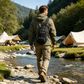 🎒 ČASOVĚ OMEZENÁ SLEVA 50 %! ✨ Unisexová outdoorová taška přes rameno – s mnoha kapsami, voděodolná, s prodyšným zádovým dílem 🌦️
