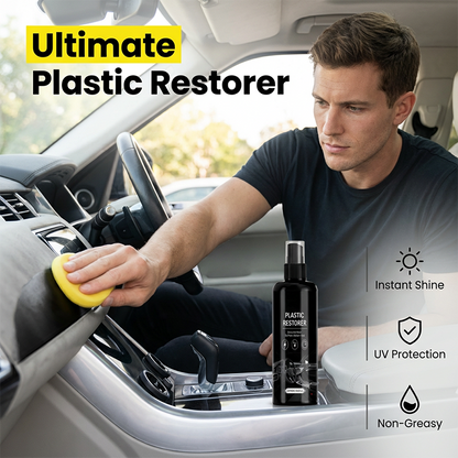 🔧50% SLEVA – Obnovovač plastů | Odstraňuje vyblednutí & chrání proti UV záření