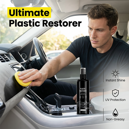 🔧50% SLEVA – Obnovovač plastů | Odstraňuje vyblednutí & chrání proti UV záření