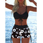 🩱 ČASOVĚ OMEZENÁ SLEVA 50 %! ✨ Dámské bikiny – top se stahovací šňůrkou, šortky typu „boy shorts“, různé styly 🏖️