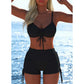 🩱 ČASOVĚ OMEZENÁ SLEVA 50 %! ✨ Dámské bikiny – top se stahovací šňůrkou, šortky typu „boy shorts“, různé styly 🏖️