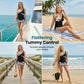 👙 Ukažte svou postavu – Tropický potištěný tankini s vysokým pasem a kraťasy – platba na dobírku 🌴✨
