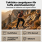 🔥50 % rabatt! Cargobyxor i bomull med flera fickor för herr