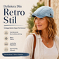 🧢 Neutralt utformad beret i vintage-stil med sliten look, i flatkepsstil🔥