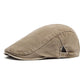 🧢 Neutralt utformad beret i vintage-stil med sliten look, i flatkepsstil🔥
