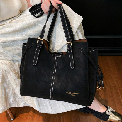 Nya vintermodeller 2026👜Retro påse i matt PU-läder