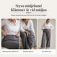 👖Damernas högmidjade vida byxor——Skräddarsydd midja snyggt fall⏳