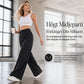 👖Damernas högmidjade vida byxor——Skräddarsydd midja snyggt fall⏳