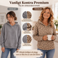 🎉50 % rabatt!!!🛍️Snyggt tröja för damer med leopardmönster